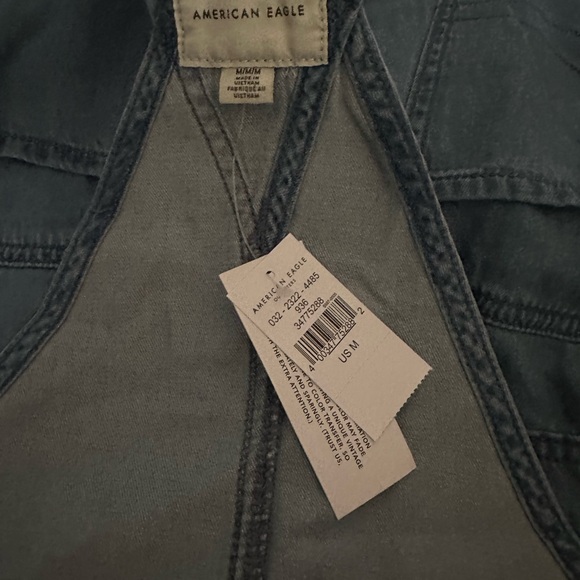 NWT AE lightweight overalls sz M - Picture 4 of 4